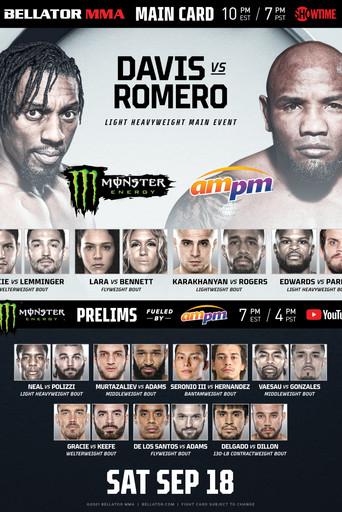 Bellator 266: Davis vs. Romero film afişi