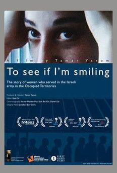To See If I'm Smiling film afişi