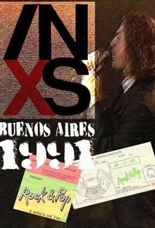 INXS: Live in Buenos Aires 1991 film afişi