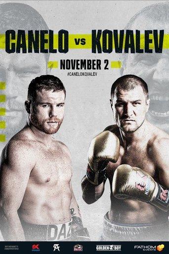 Canelo Alvarez vs. Sergey Kovalev film afişi
