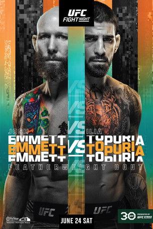 UFC on ABC 5: Emmett vs. Topuria film afişi