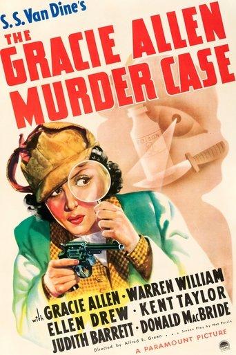 The Gracie Allen Murder Case film afişi