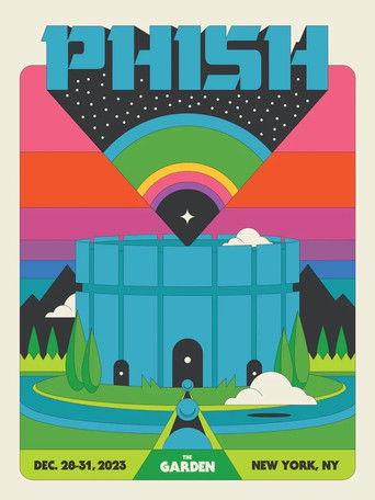 Phish 2023-12-31 Madison Square Garden New York, NY film afişi