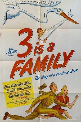 3 Is a Family film afişi