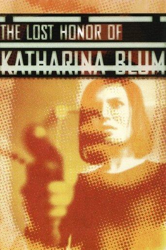 The Lost Honor of Katharina Blum film afişi