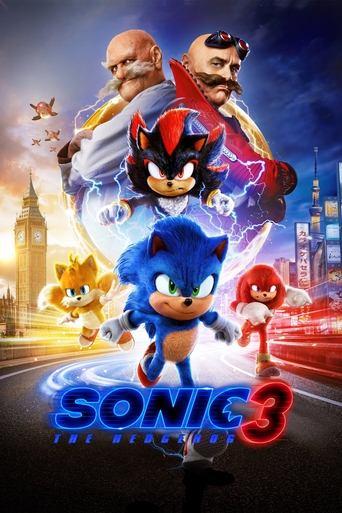 Sonic the Hedgehog 3 film afişi