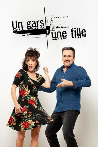 Un gars, une fille dizi afişi