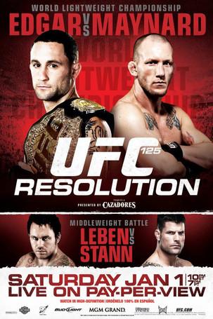 UFC 125: Resolution film afişi