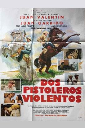 Dos pistoleros violentos film afişi