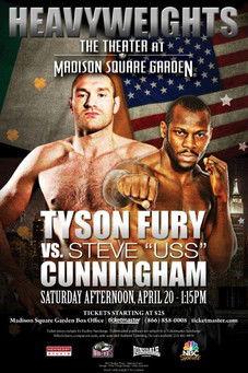 Tyson Fury vs. Steve Cunningham film afişi