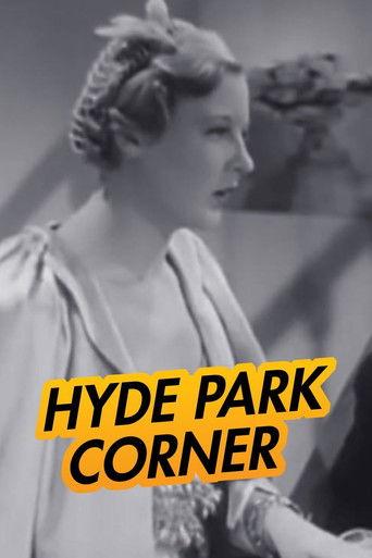 Hyde Park Corner film afişi