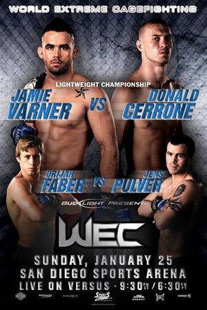 WEC 38: Varner vs. Cerrone film afişi