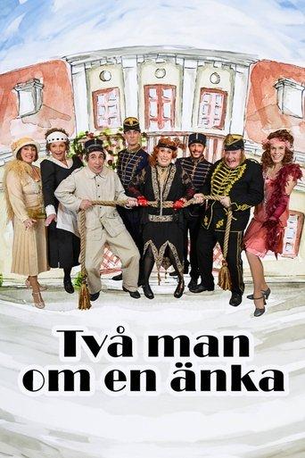 Två man om en änka film afişi