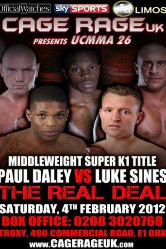 UCMMA 26: The Real Deal film afişi