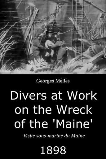 Divers at Work on the Wreck of the "Maine" film afişi