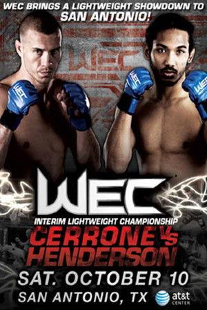WEC 43: Cerrone vs. Henderson film afişi