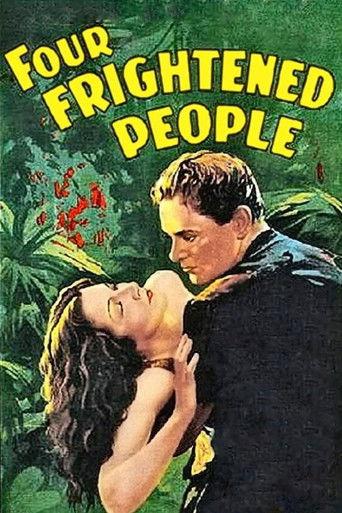 Four Frightened People film afişi