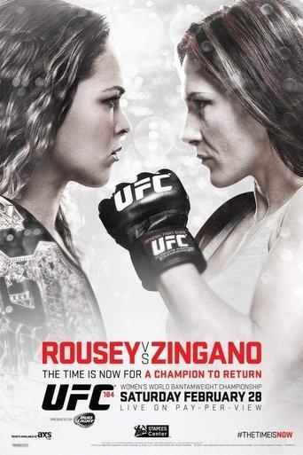 UFC 184: Rousey vs. Zingano film afişi