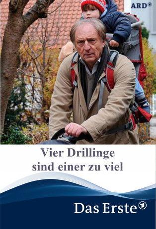 Vier Drillinge sind einer zu viel film afişi
