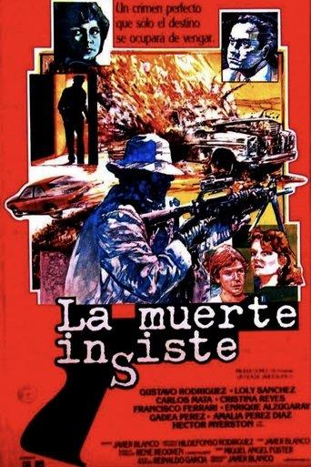 La muerte insiste film afişi