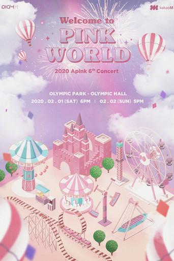 2020 Apink 6th Concert 'Welcome To PINK WORLD' film afişi