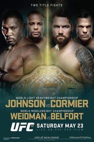 UFC 187: Johnson vs. Cormier film afişi