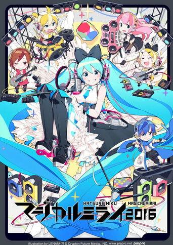 Hatsune Miku: Magical Mirai 2016 film afişi