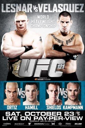 UFC 121: Lesnar vs. Velasquez film afişi