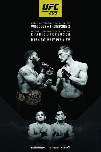 UFC 209: Woodley vs. Thompson 2 film afişi