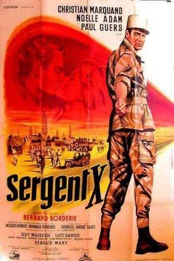 Sergeant X of the Foreign Legion film afişi