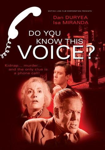 Do You Know This Voice? film afişi