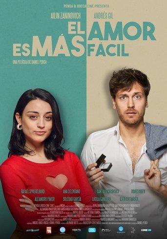 El amor es más fácil film afişi