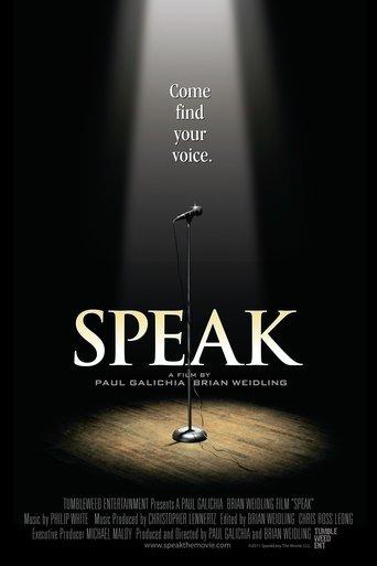 Speak film afişi