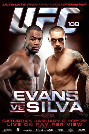 UFC 108: Evans vs. Silva film afişi