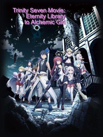 Trinity Seven: Eternity Library & Alchemic Girl film afişi