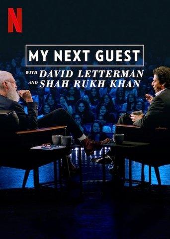 My Next Guest with David Letterman and Shah Rukh Khan film afişi