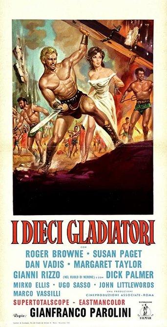 The Ten Gladiators film afişi