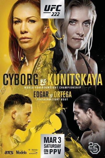 UFC 222: Cyborg vs. Kunitskaya film afişi