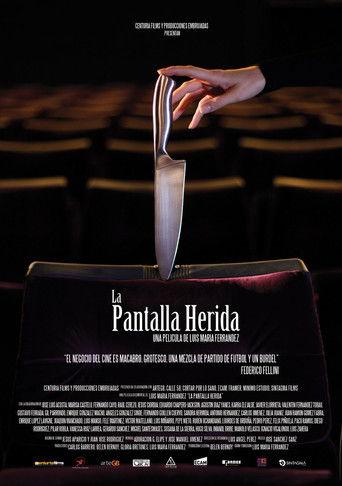 La pantalla herida film afişi