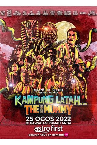 Kampung Latah… The Mummy film afişi