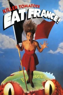 Killer Tomatoes Eat France! film afişi