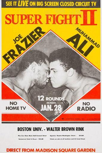 Muhammad Ali vs. Joe Frazier II film afişi
