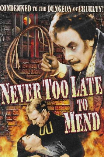 It's Never Too Late to Mend film afişi