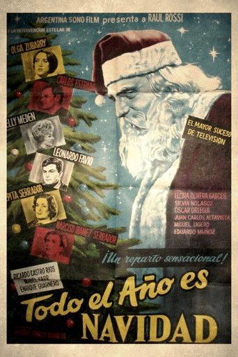 Todo el año es Navidad film afişi