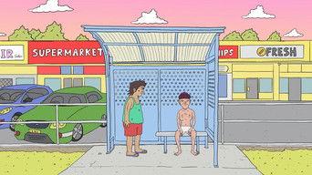 Damo at the Bus Stop