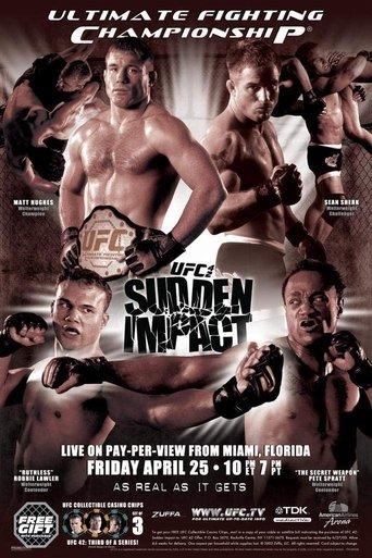 UFC 42: Sudden Impact film afişi