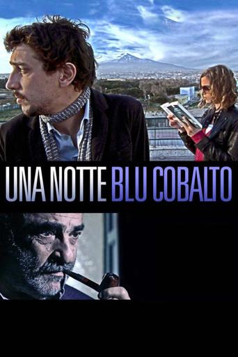 Una notte blu cobalto film afişi