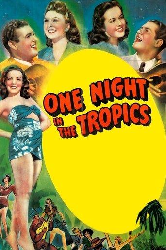 One Night in the Tropics film afişi
