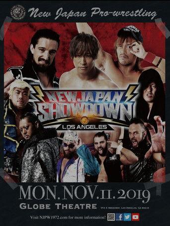 NJPW New Japan Showdown In Los Angeles film afişi