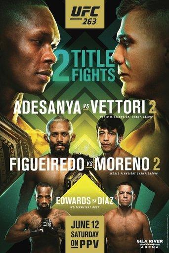 UFC 263: Adesanya vs. Vettori 2 film afişi